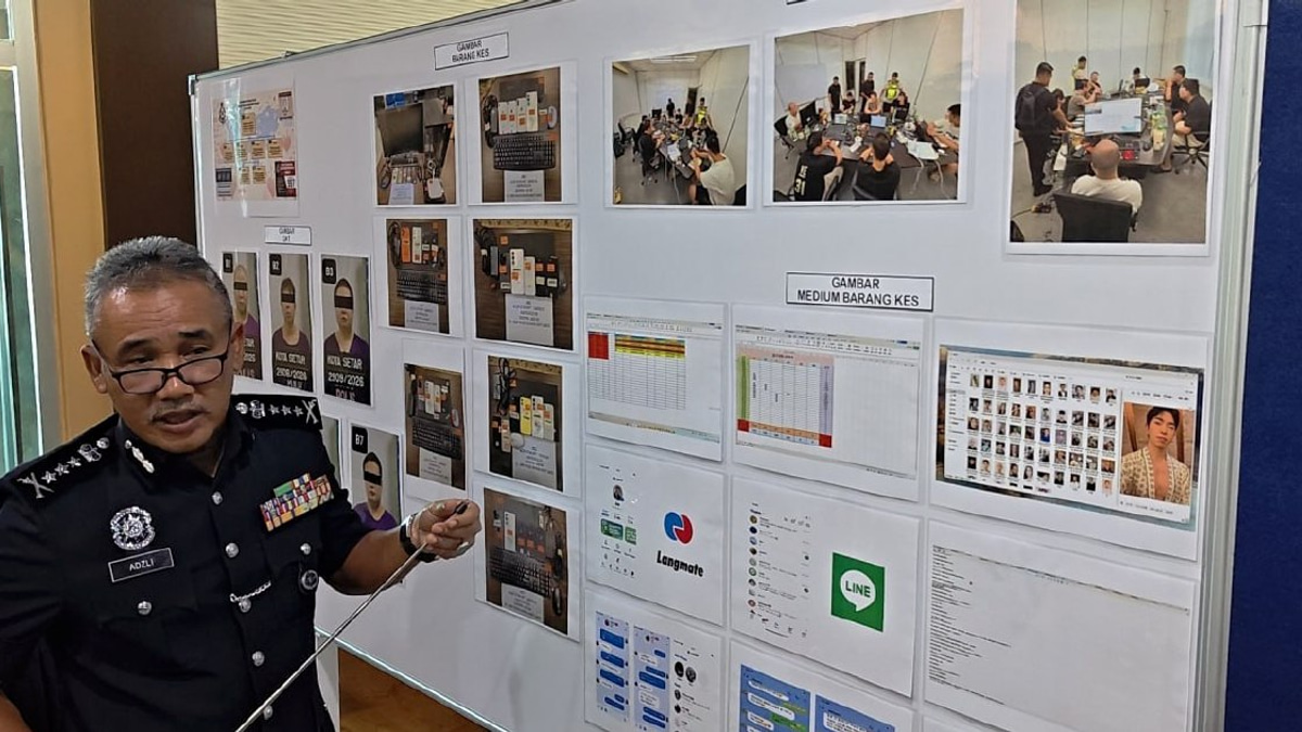 Police Dismantle Sophisticated Romance Scam Network Targeting Japanese Citizens, Nab Seven Chinese Nationals in Kedah Raid