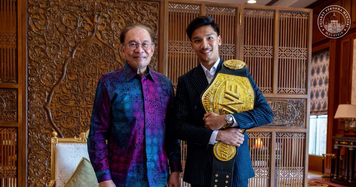 Anwar Hails Historic Victory as Aliff Rakib Becomes Malaysia's First ONE Interim Muay Thai Champion