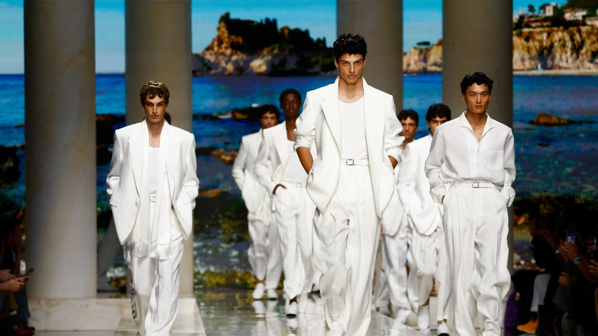Milan Menswear Goes Minimal as Designers Embrace Simplicity Amid Global Uncertainty