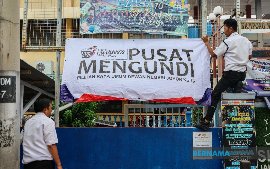 Johor Voters Cast Ballots in 16th State Election