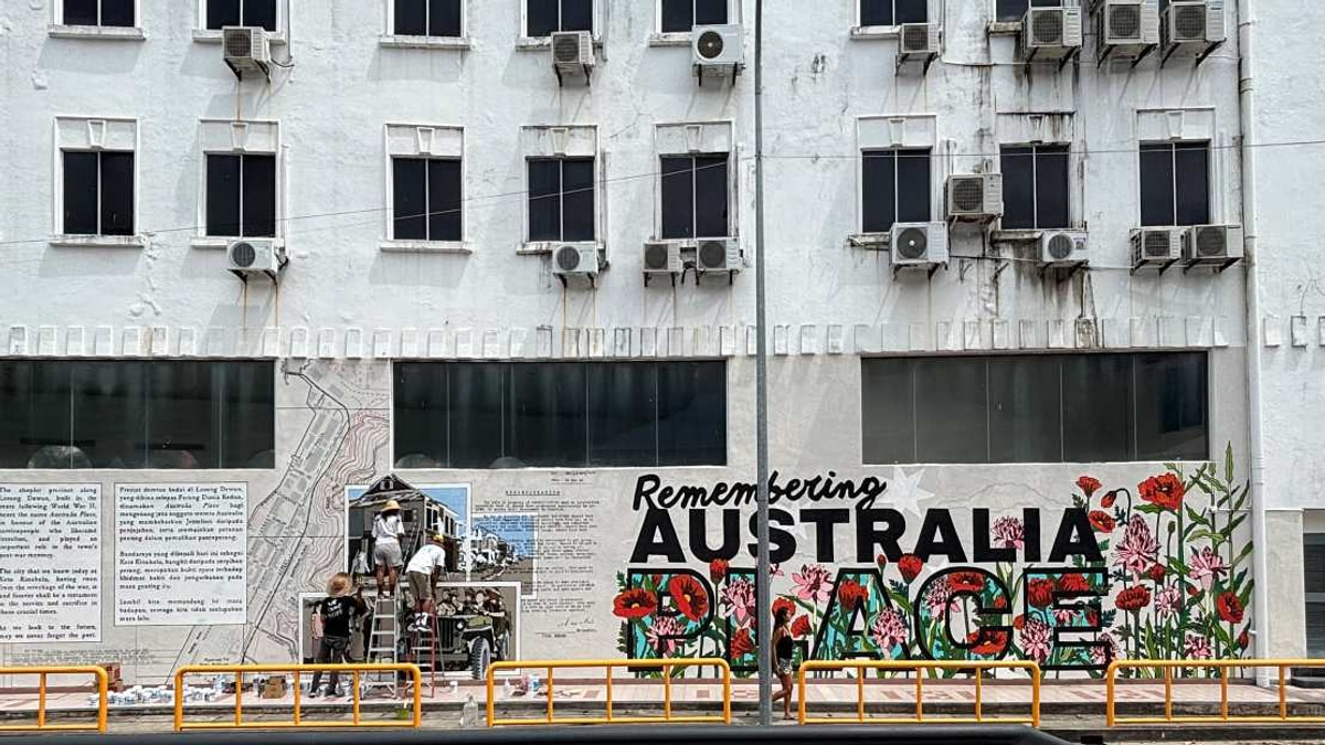 New Mural in Kota Kinabalu Celebrates Enduring Sabah-Australia Partnership