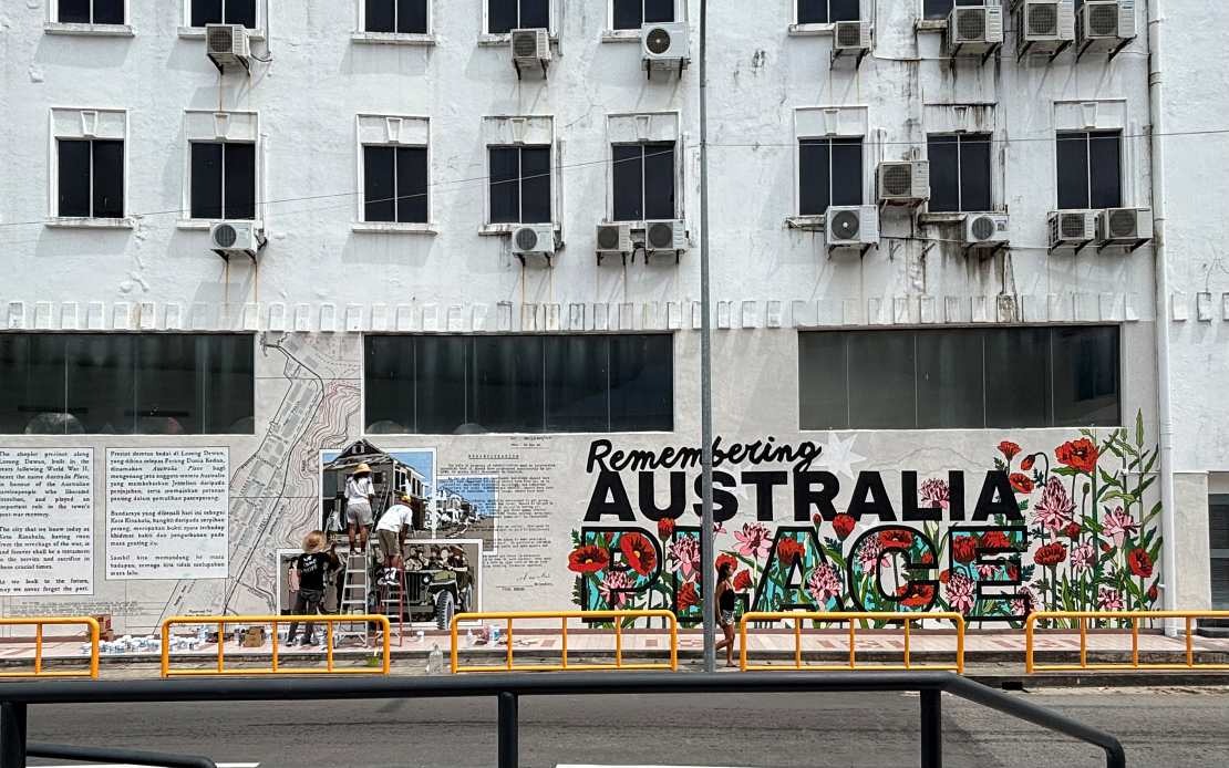 New Mural in Kota Kinabalu Celebrates Enduring Sabah-Australia Partnership