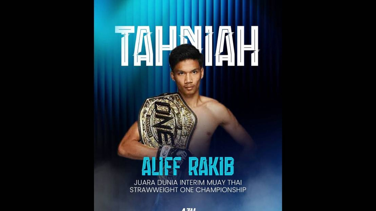Aliff Rakib's ONE Championship Victory Will Inspire Young Malaysians, Says Deputy PM Zahid