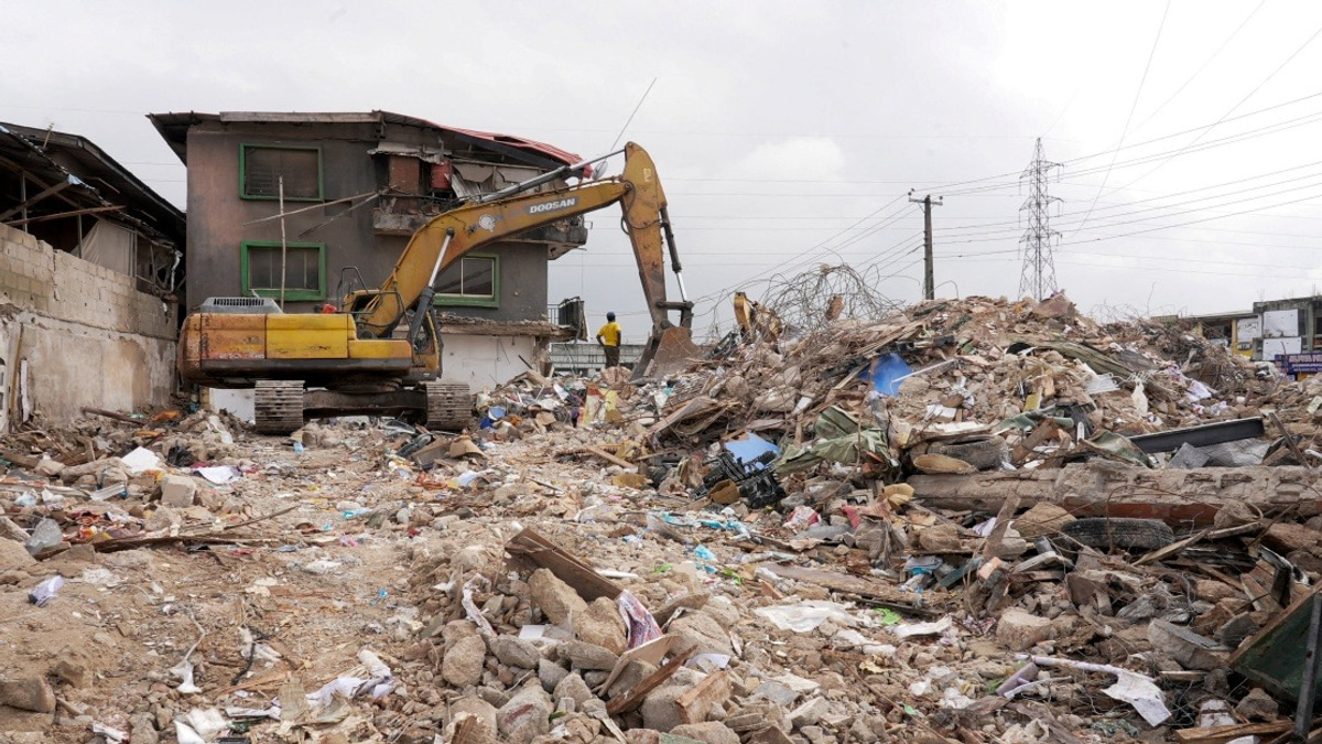 Nine Dead, 27 Rescued After Three-Story Complex Collapses in Lagos