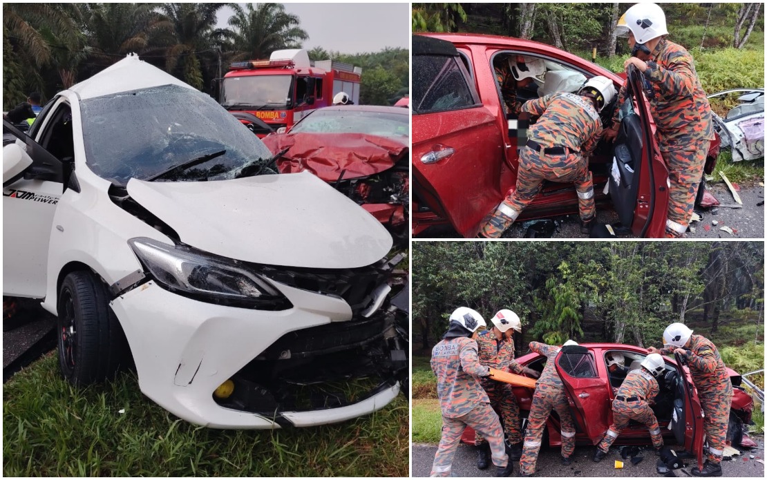 Three Die in Two-Vehicle Collision Near Kota Tinggi Petrol Station