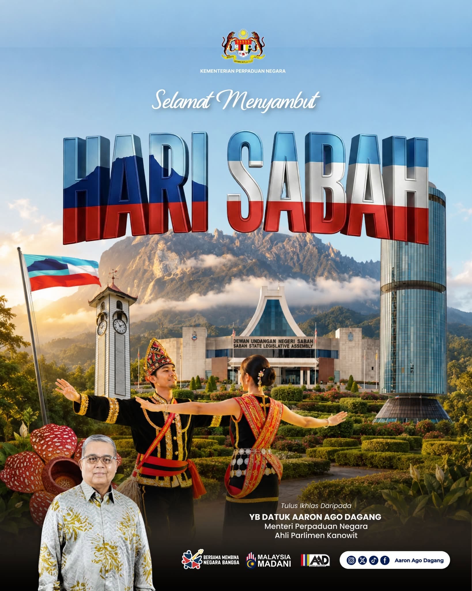 Sabah's Ethnic Tapestry a Foundation for National Unity, Says Minister
