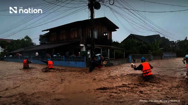 Thailand declares disaster zone in Nan as northern flooding forces mass evacuations
